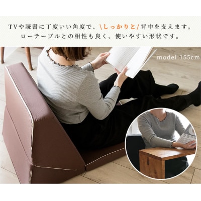 3WAY TVまくら　ブラウン