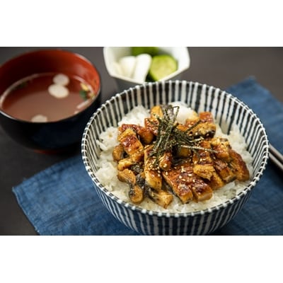 【2023年4月下旬発送】木曽岬産「木曽三川うなぎ」240g蒲焼3枚各60g+きざみ1パック60g【配送不可地域：離島】