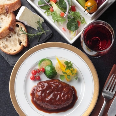 日本ハム桑名プラント発 プレミアム工房ハンバーグセット(2種)【配送不可地域：離島】