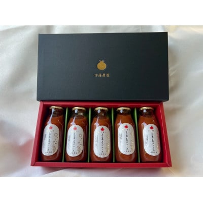 伊藤農園　無添加　ミニとまとジュース　180ml(5本)