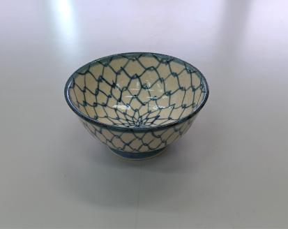 IG-04 縁起物 「網目紋」 飯碗 小 いろは窯