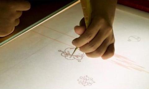 SG-13　御山杉染め　訪問着 （別誂え染め・別誂え仕立）