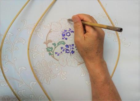 SG-14　御山杉染め 訪問着 （別誂え染め・別誂え仕立）