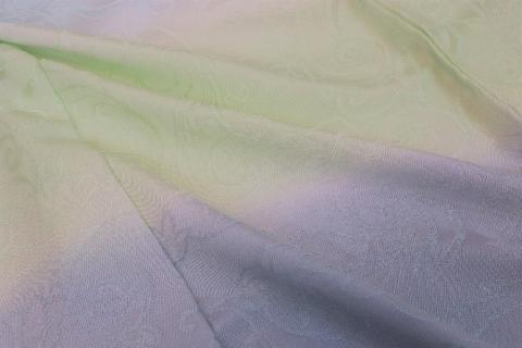 SG-12　御山杉染め　正波段ぼかし附下（別誂え染め、別誂え仕立、胴裏、八掛付）