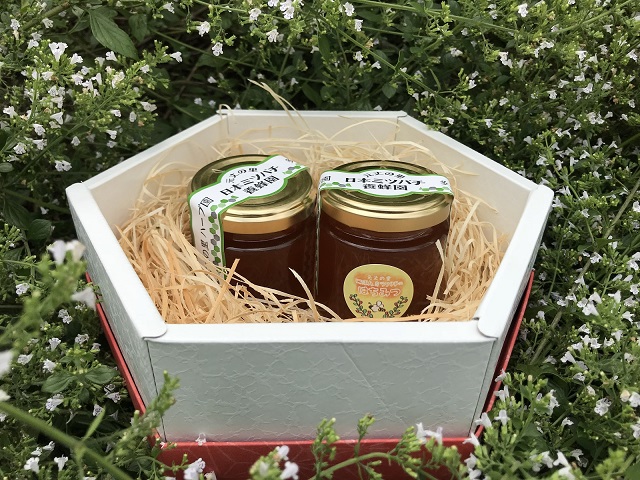 無農薬ハーブ園から採取した超希少な日本ミツバチの蜂蜜　GE-05