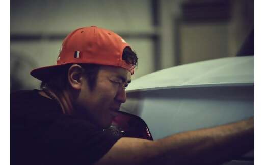 ワールドチューニングアワード2006受賞のデザイナーによるカーデザインスケッチ（レンダリング）A3サイズ　額縁入り　TMD-01