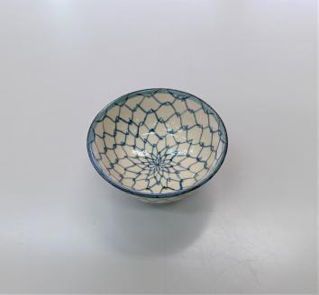 IG-04 縁起物 「網目紋」 飯碗 小 いろは窯