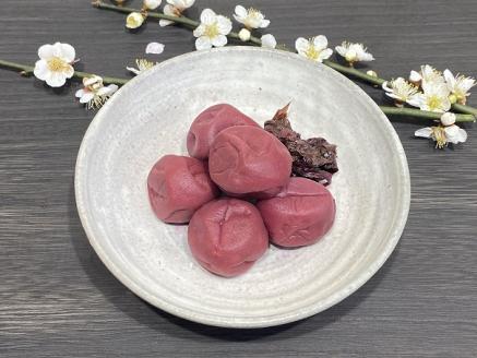 TH-03 40年作り続けてきた無添加梅干し（大梅）と赤しそふりかけのセット