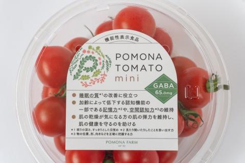 【農福連携】PF-07　機能性表示食品　POMONA TOMATO mini 　ポモナトマトミニ　200g×4