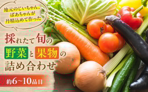 FY-02　大師の里旬のとれたて野菜と果物セット