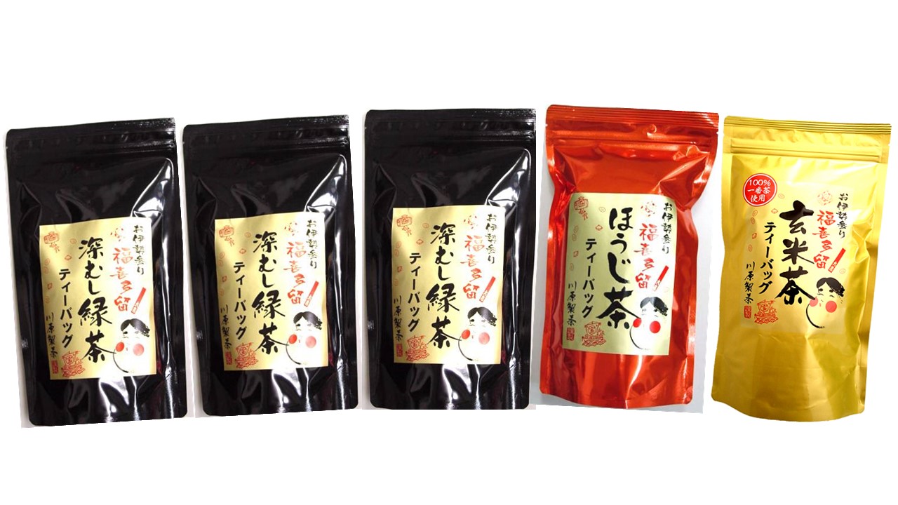 KH-09 福喜多留　伊勢茶一番茶ティーバッグセット