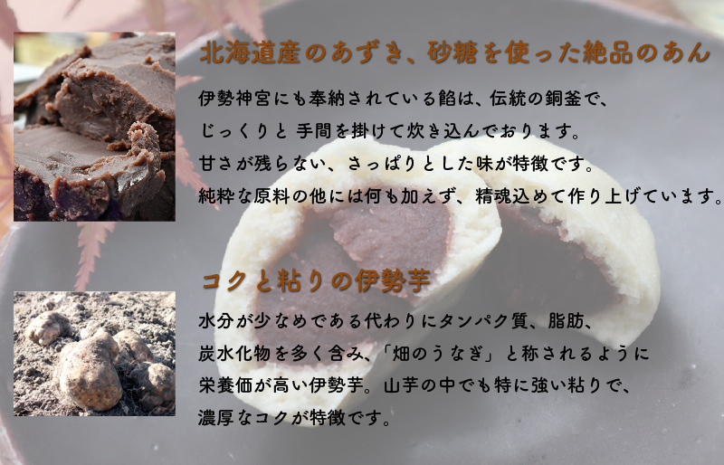 酒まんじゅう 24個入り （６個入り×４箱） 小分け ６個入り 4p ふるさと ふるさと納税 人気 お菓子 和菓子 おやつ スイーツ まんじゅう 餡 あん あんこ 冷凍 もっちり 伊勢芋 栄養 昔 なつかし 小豆 あずき 酒粕 保存料未使用 レンジ 解凍