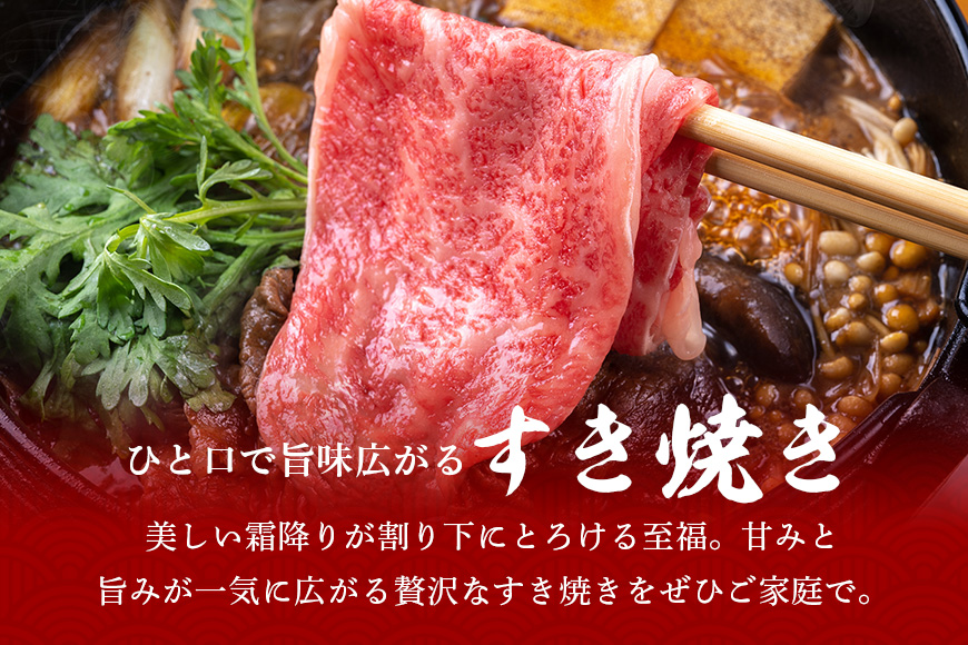 松阪牛シルクロースすき焼き 500g／冷凍 ギフト箱包装 瀬古食品 JGAP認定 松阪肉 名産 お取り寄せグルメ 牛肉 お肉 肉 和牛 黒毛和牛 国産 国産牛 松阪牛 ブランド牛 ギフト 贈答 産地直送 松阪 牛 ロース 肩ロース すき焼き用 三重県 大台町 (0049)