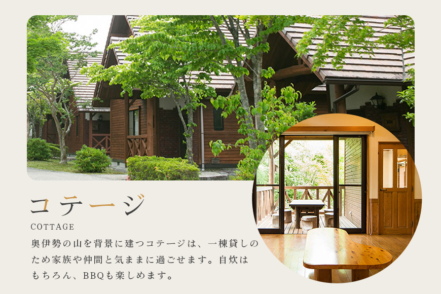 奥伊勢 フォレストピア 宮川山荘 利用券 1000円分×60枚／利用期限なし チケット クーポン券 宿泊 入浴 BBQ バーベキュー アスレチック レンタサイクル 温泉 レストラン 喫茶店 体験 宿泊券 近畿地方 東海地方 中部 自然 ホテル 家族 三重県 大台町 (00109)