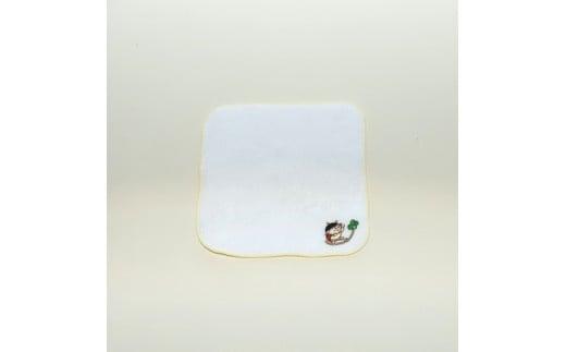 【浦中こういちさん サイン入り】ケーキをもって 絵本・ハンカチタオルセット／浦中こういち×SoftMama コラボ 最高級 オーガニックコットン 今治タオル ハンドタオル ハンカチ ハンカチタオル ギフト 贈答 三重県 大台町 (279)