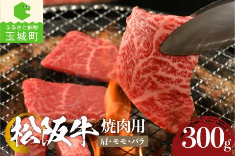 松阪牛焼肉用(肩・モモ・バラ)300g