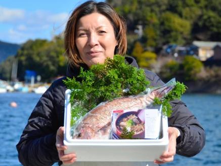 （冷蔵） 人が食すために育てられた 真鯛・鯛めしの素 セット ／ 友栄水産 鯛 真鯛 鯛めし 伊勢志摩 三重県 南伊勢町