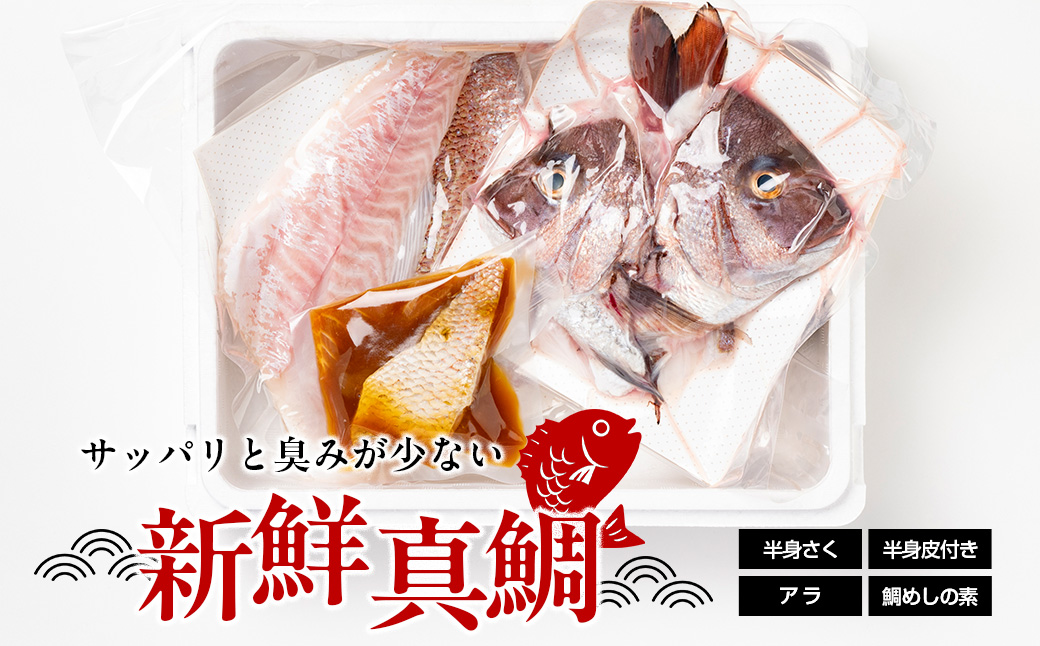 （冷蔵） 人が食すために育てられほぼ捌かれている 真鯛・鯛めしの素 セット ／ 友栄水産 鯛 真鯛 鯛めし お刺身 炙り 塩焼き 煮つけ 伊勢志摩 三重県 南伊勢町