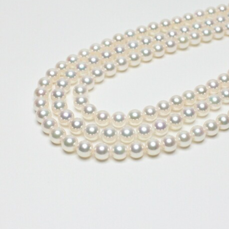 真珠 ロングネックレス 8.0-8.5mm アコヤ真珠 アクセサリー ネックレス ファッション ジュエリー akoya パール 高級 プレゼント 贈り物 贈答品 お祝い 誕生日 記念日 冠婚葬祭 慶事 結婚式 卒業式 入学式 国産 三重県 伊勢 志摩 南伊勢町 / パールハヤシ 8-8.5ミリ アコヤ真珠 ロングネックレス 「ロープ」