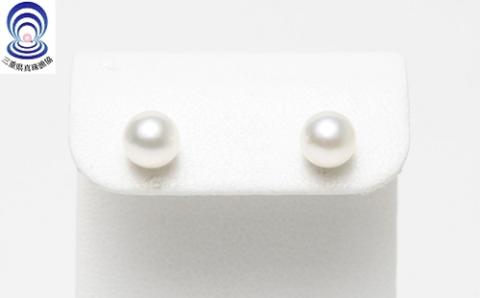 三重ブランド アコヤ真珠 5.0ﾐﾘ～6.0ﾐﾘ ピアス Pt ／ 三重県真珠養殖漁業協同組合 パール アクセサリー 南伊勢町 伊勢志摩