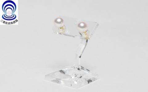 三重ブランド　アコヤ真珠　6.5ミリ～7.0ミリ　ピアス　K18YG／パール　アクセサリー　南伊勢町　伊勢志摩