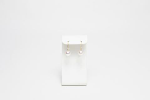 三重ブランド アコヤ真珠 7.0ﾐﾘ～7.5ﾐﾘ フックピアス ／ 三重県真珠養殖漁業協同組合 パール アクセサリー 南伊勢町 伊勢志摩