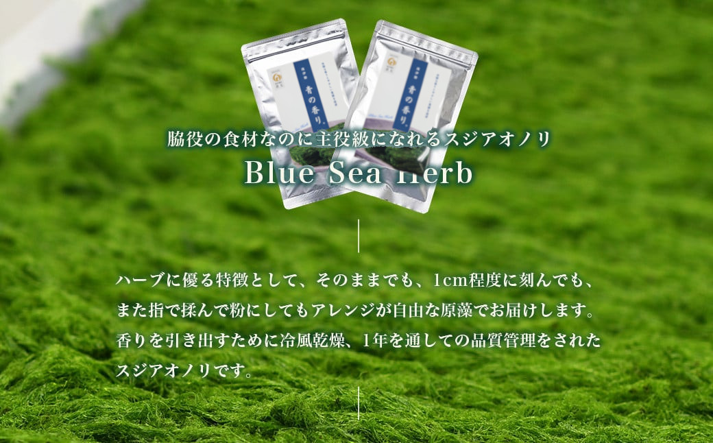 スジアオノリ　「南伊勢　青の香り」　5ｇ×2パック