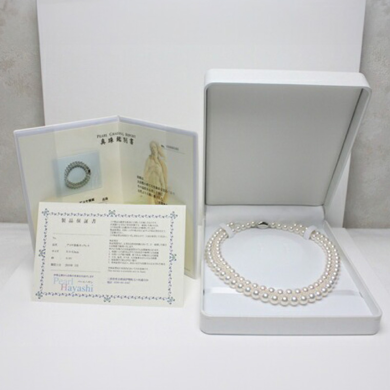 真珠 ロングネックレス 8.0-8.5mm アコヤ真珠 アクセサリー ネックレス ファッション ジュエリー akoya パール 高級 プレゼント 贈り物 贈答品 お祝い 誕生日 記念日 冠婚葬祭 慶事 結婚式 卒業式 入学式 国産 三重県 伊勢 志摩 南伊勢町 / パールハヤシ 8-8.5ミリ アコヤ真珠 ロングネックレス 「オペラ」