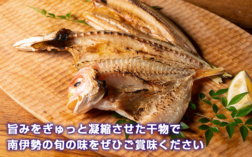（冷凍） ひもの 干物 7種 1.1kg 以上 お任せ セット 三五七や 天日干し 魚 新鮮干物 ヒモノ 乾物 himono 肴 海産物 海鮮 加工品 伝統製法 美味しい 朝食 和食 おつまみ 旬 惣菜 産地直送 国産 三重 南伊勢