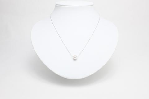 三重ブランド アコヤ真珠 7.5ﾐﾘ～8.0ﾐﾘ スルーペンダント ／ 三重県真珠養殖漁業協同組合 パール アクセサリー 南伊勢町 伊勢志摩