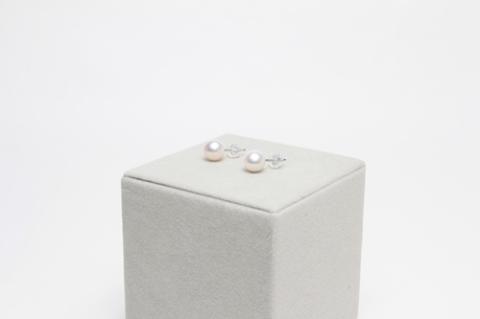 三重ブランド アコヤ真珠 8.0ﾐﾘ～8.5ﾐﾘ ピアス ／ 三重県真珠養殖漁業協同組合 パール アクセサリー 南伊勢町 伊勢志摩