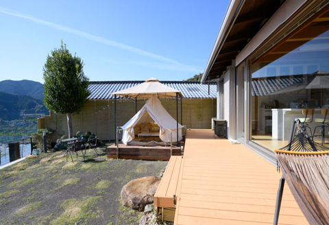 一棟貸しの浜辺の宿「窮楽通楽 宿泊割引券」