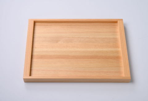 ウッドメイクキタムラ「尾鷲ヒノキのトレイ(S)」