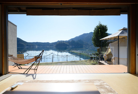 一棟貸しの浜辺の宿「窮楽通楽 宿泊割引券」