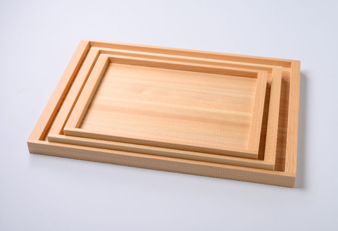 ウッドメイクキタムラ「尾鷲ヒノキのトレイ(M)」