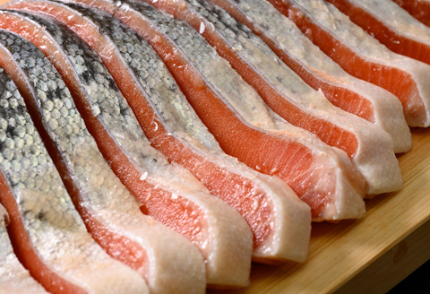 鮭問屋　熟成だし銀鮭切身〈約1.4kg〉