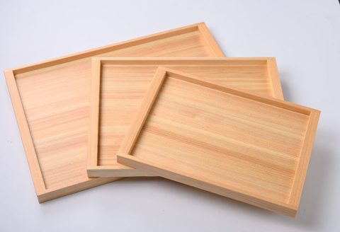 ウッドメイクキタムラ「尾鷲ヒノキのトレイ(M)」