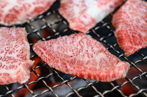 【黒毛和牛】三重県産「焼肉特撰カルビ〈三角バラ〉」約500g　長島ショッピー厳選