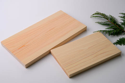 尾鷲ヒノキ香る「カッティングボード」2点セット