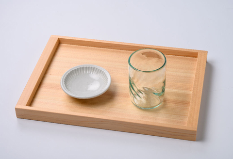ウッドメイクキタムラ「尾鷲ヒノキのトレイ(S)」