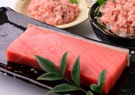 本マグロの中トロ200gの柵とネギトロ100g×4パック 〈おすすめマグロ 返礼品〉