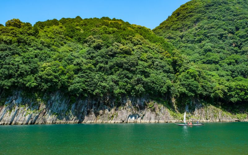 世界遺産 川の参詣道 熊野川 「三反帆」 川舟乗船 ツアー ペアチケット / 体験 体験型 体験チケット 観光 自然 川舟 乗船 歴史 チケット 予約 世界遺産 熊野古道 三重県 紀宝町【ktj001A】