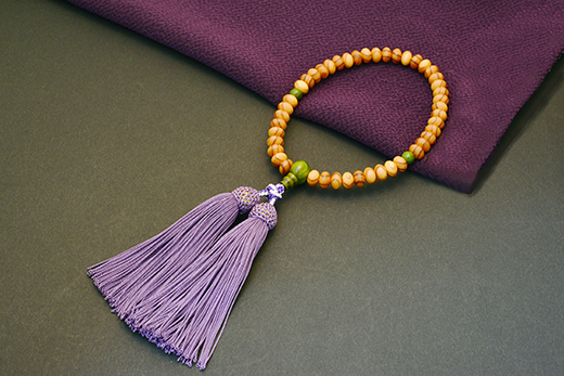 1400年の歴史を誇る近江の数珠職人が手掛けた念珠（女性用