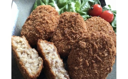 近江牛100％　コロッケ【800g(80g×10個】・ボールメンチカツ