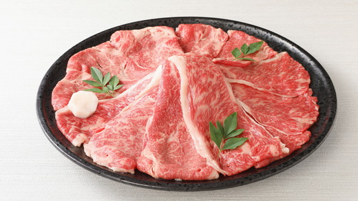 【カネ吉山本】近江牛すきやき用[上]　【500ｇ】【Y081W】