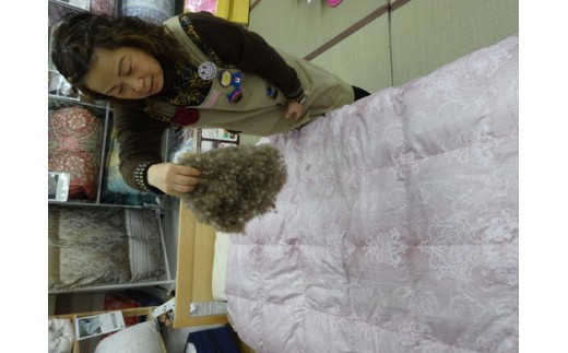 羽毛の宝石　アイダーダックダウン95% 1kg入り　羽毛ふとん