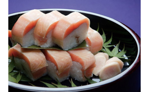 プレミアムびわます棒寿しと近江牛とろ巻詰合せ【DH05W】