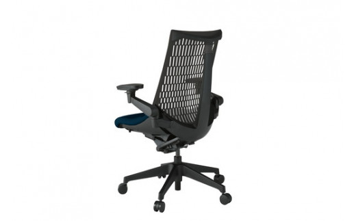 イトーキ アクトチェア ネイビーブルー オフィスチェア【