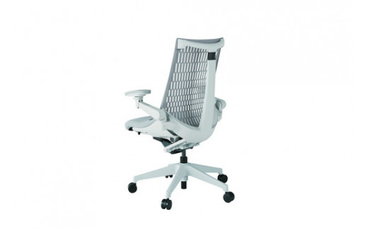 イトーキ アクトチェア ホワイトグレー オフィスチェア【