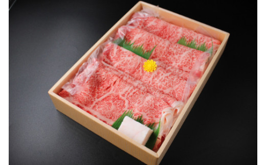 【12月発送分】極上近江牛すき焼き・しゃぶしゃぶ用ロース